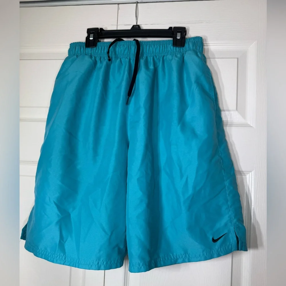 Nike Men’s Aqua Turquoise Swim Trunks Size‎ Large